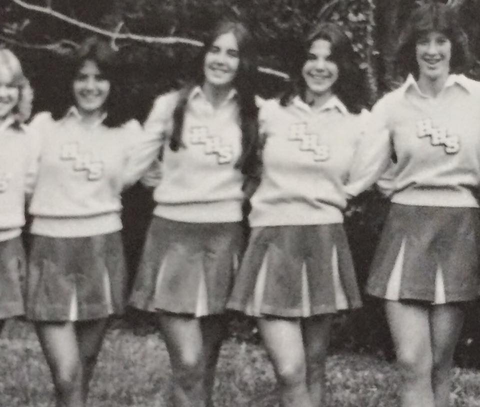 HHS Cheerleaders circa 1980