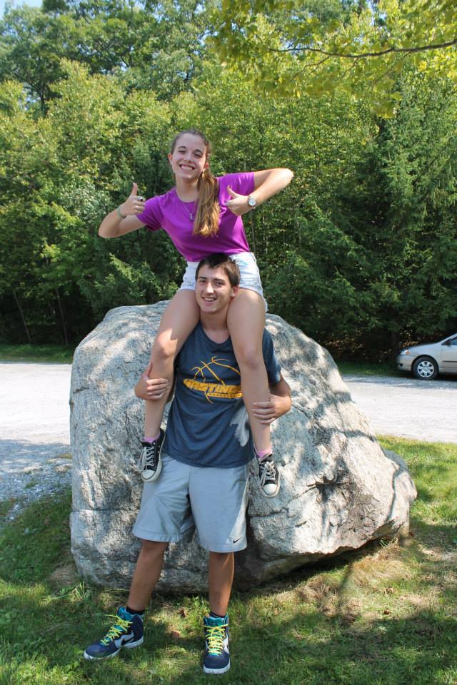 Francesco Scioscia and Sammi Aibinder circa 2013.